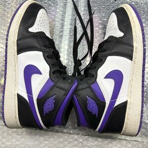 Dark Iris Air Jordan 1 Mid Wms 8 NEED GONE